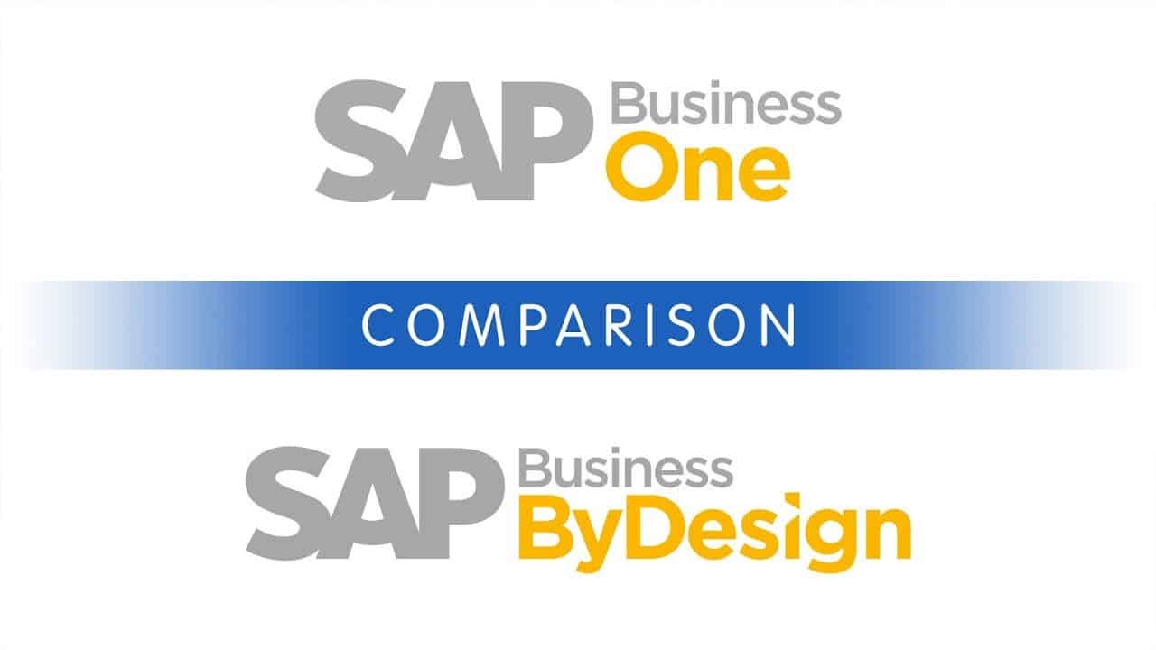 three different logos for sap business