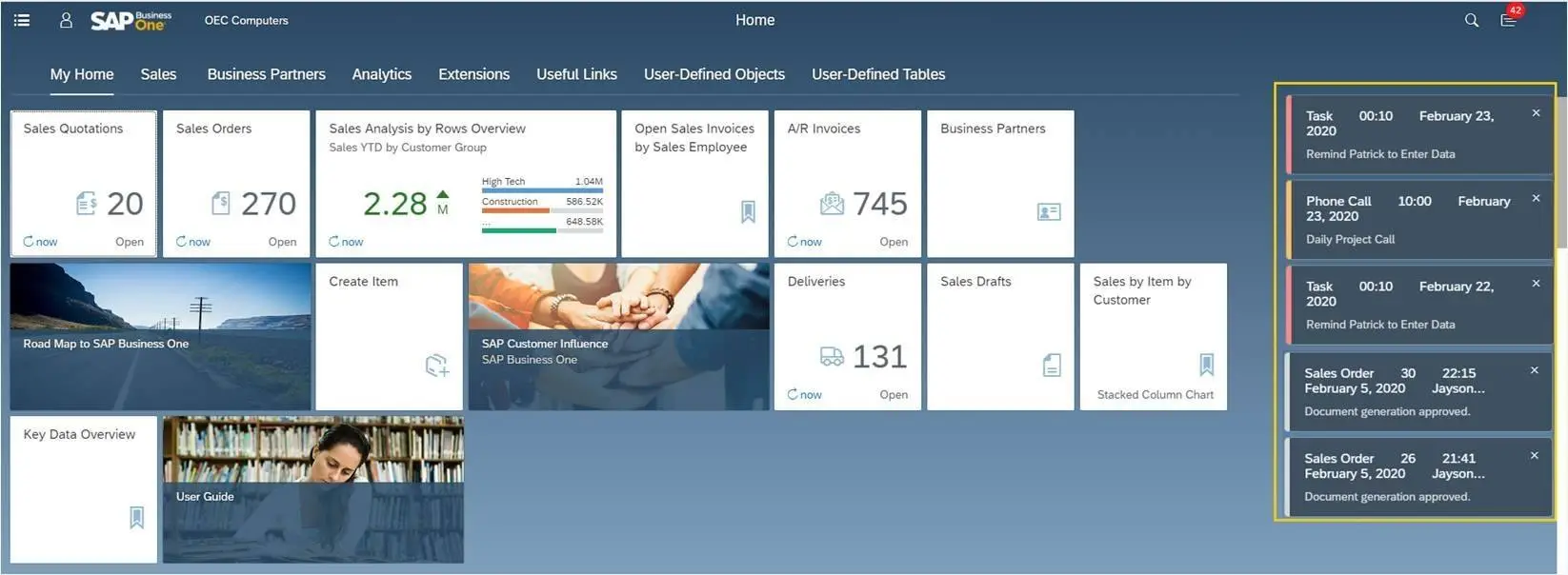 sap business one 10