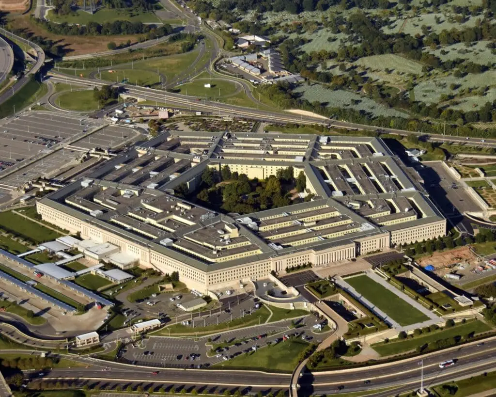 Sap Business One Arlington Virginia 6 an aerial view of the pentagon building in washington dc