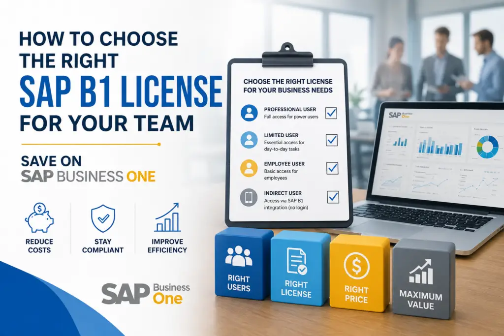 sap business one license