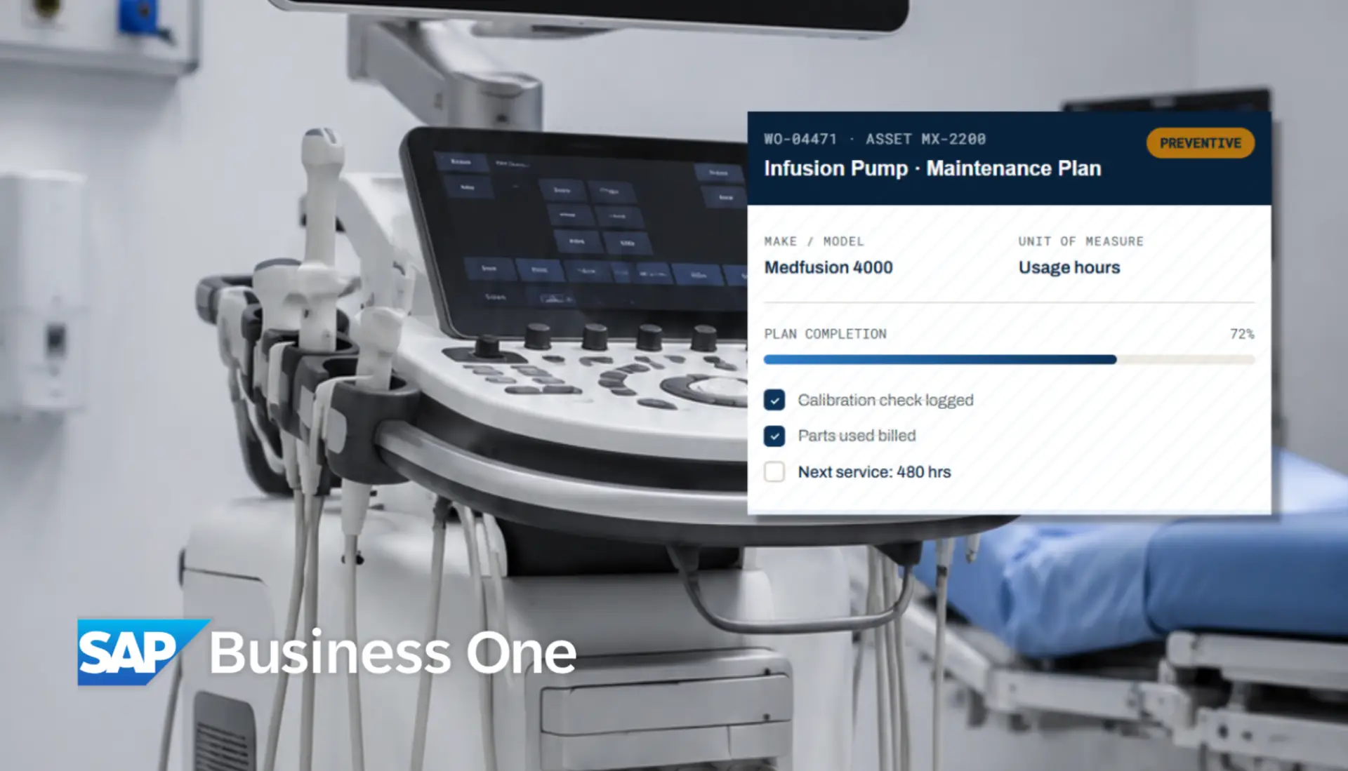 sap business one field service management for medical devices