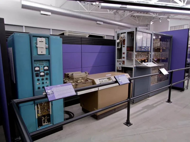 a room filled with lots of electronic equipment